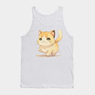 Walking Cat Tank Top